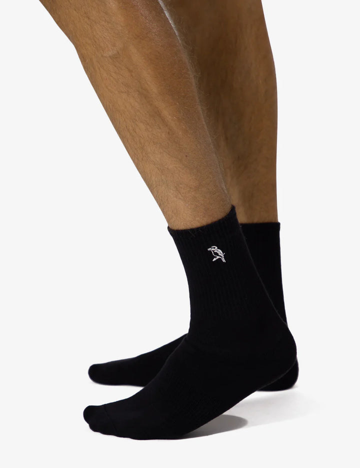 Mr Simple Mister Sock 3 Pack in Black | Buster McGee