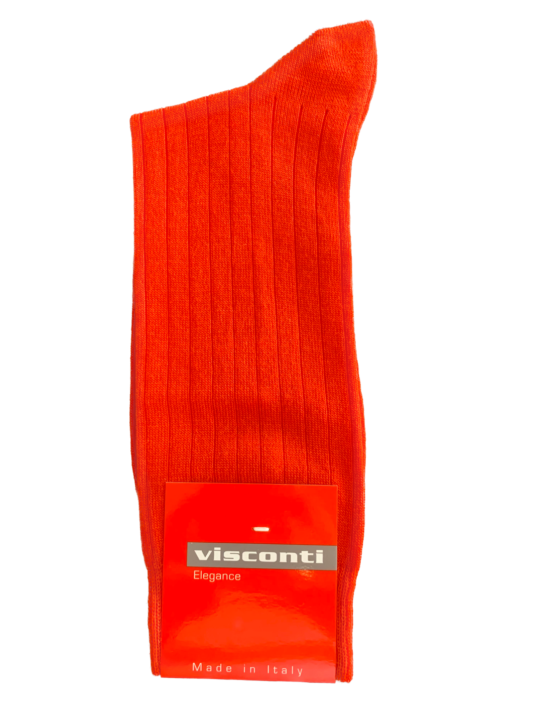 Visconti - Rib Wool-Blend Socks in Nectarine | Buster McGee