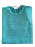 Gran Sasso - Men's Vintage Merino Crewneck in Jade | Buster McGee