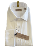 Gambreli & Quayle Men's Cotton Business Shirt in White | Buster McGee