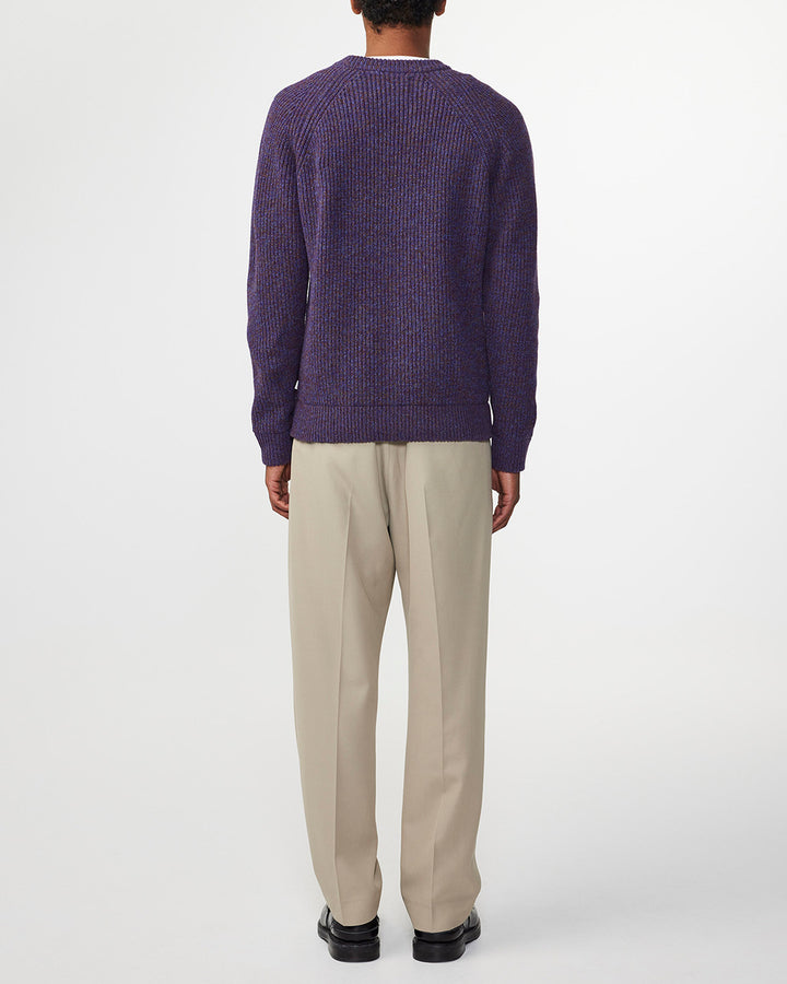 NN07 - Jacobo 6533 Crewneck Sweater in Purple | Buster McGee