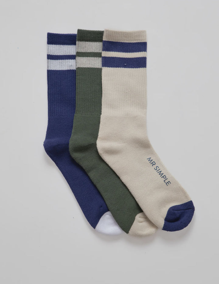 Mr Simple Kobi Socks 3 Pack | Buster McGee