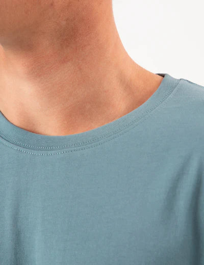 Mr Simple Reginald Tee in Blue Smoke | Buster McGee