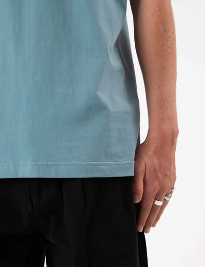 Mr Simple Reginald Tee in Blue Smoke | Buster McGee