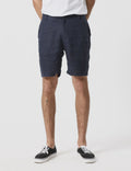 Mr Simple Tanner 3.0 Linen Shorts in Navy | Buster McGee