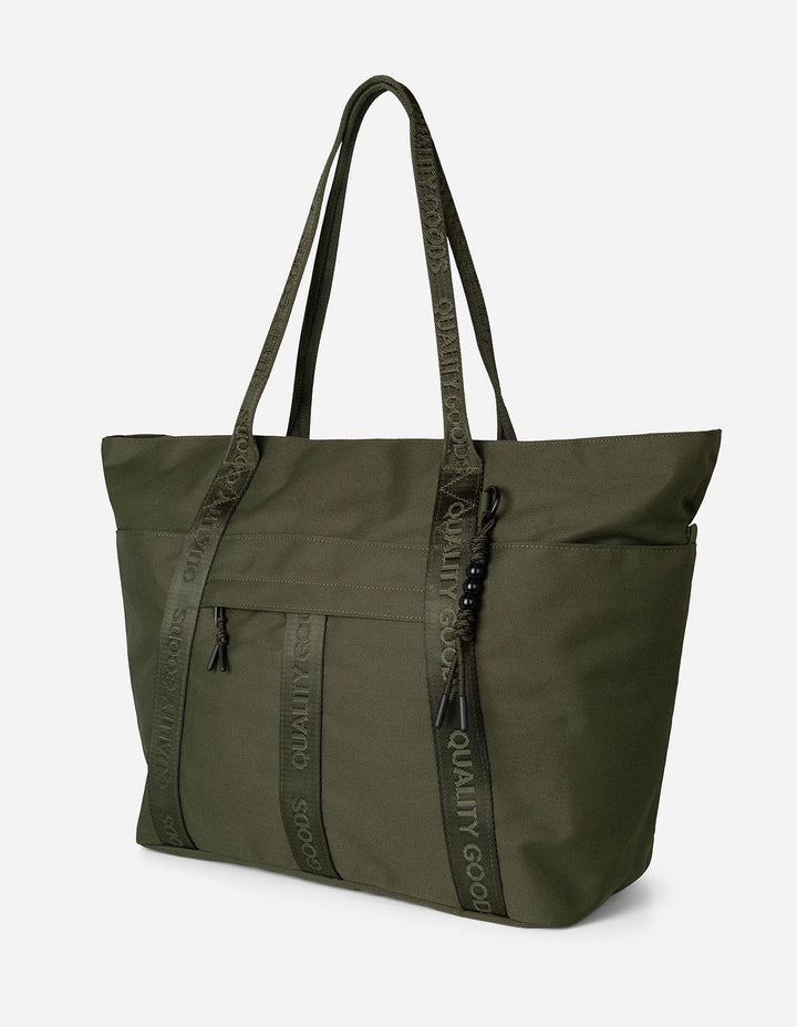 Mr Simple Jasper Tote Large in Army | Buster McGee