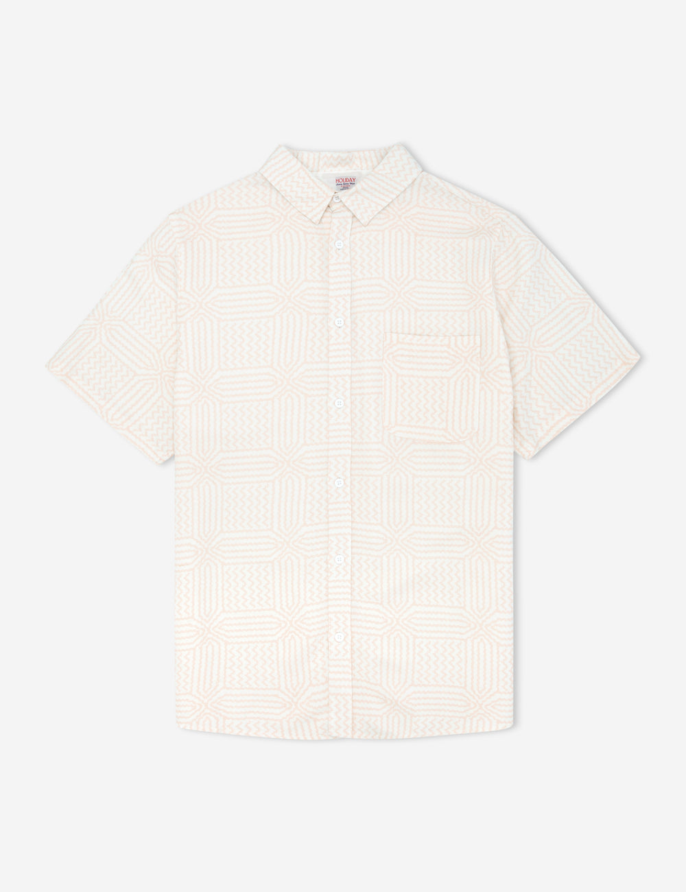 Mr Simple - Casbah BBQ Shirt in Salmon | Buster McGee