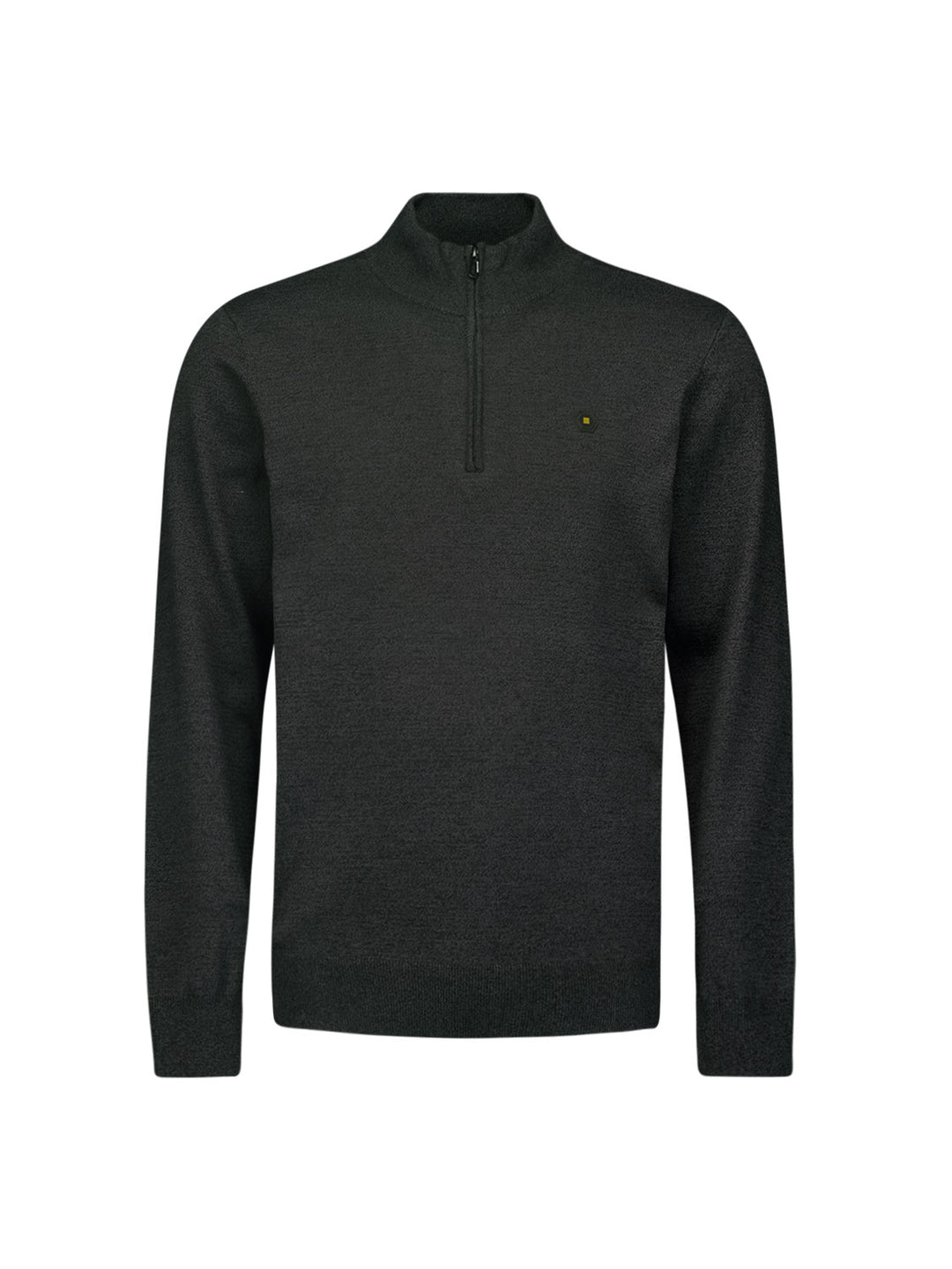 No Excess Timeless Basics Half Zip Pullover Dark Grey | Buster McGee