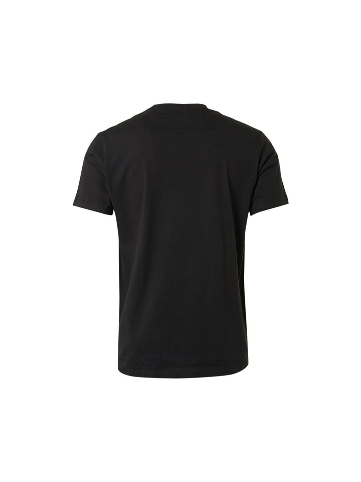No Excess Solid Basic Crewneck Tee in Black | Buster McGee