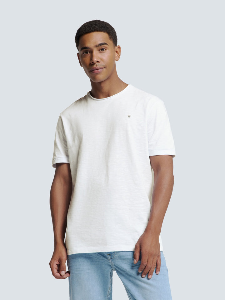No Excess Timeless Basics Crewneck Tee in White | Buster McGee