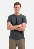No Excess Timeless Basics Crewneck Tee in Dark Grey | Buster McGee