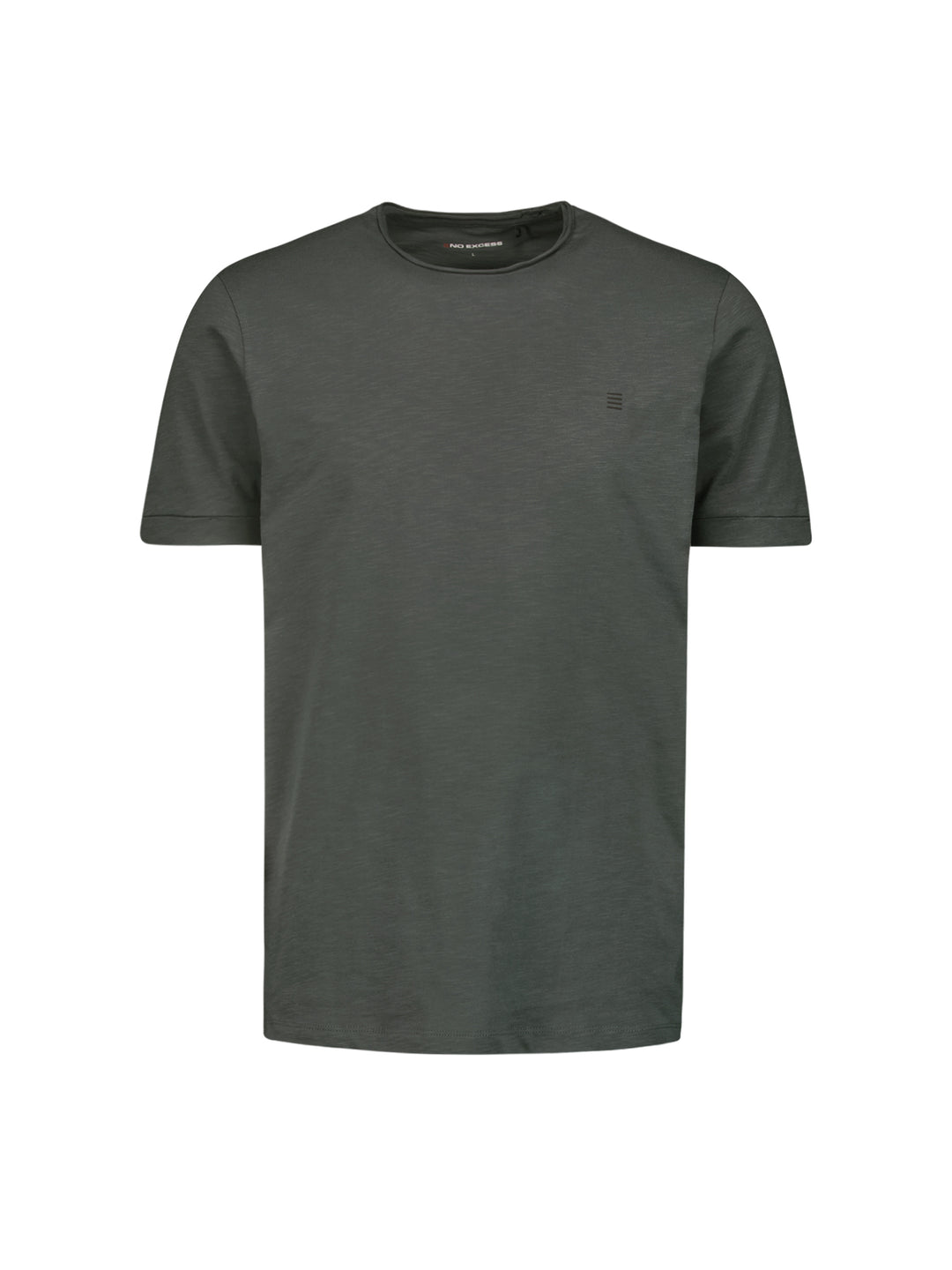 No Excess Timeless Basics Crewneck Tee in Dark Grey | Buster McGee