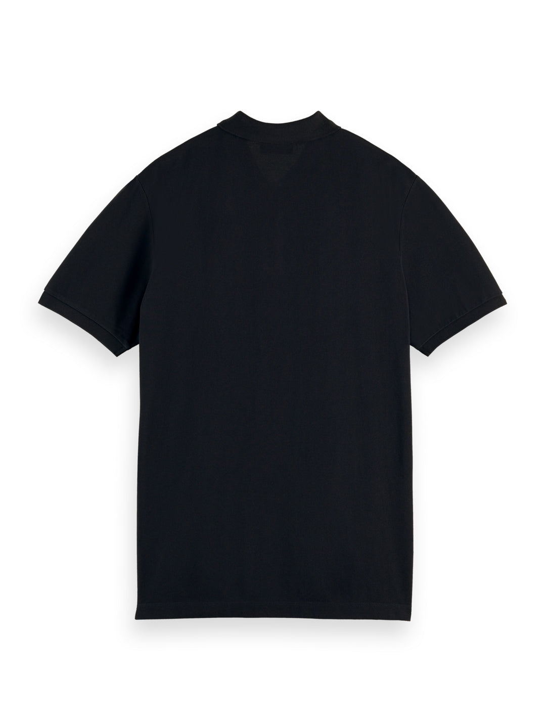 Essentials Cotton Pique Polo Shirt in Night | Buster McGee