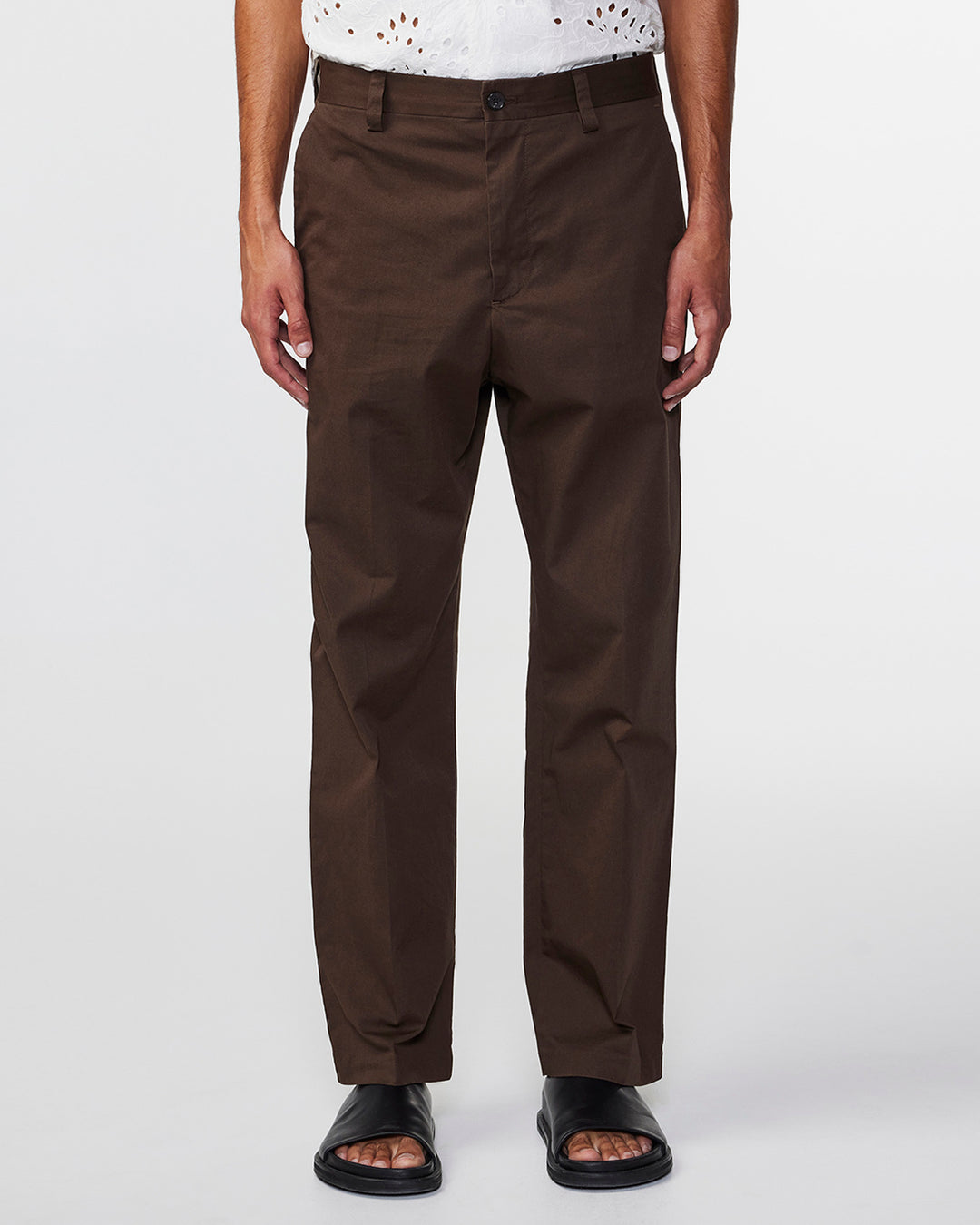 NN07 Paw 1800 Tailored Pant in Demitasse | Buster McGee