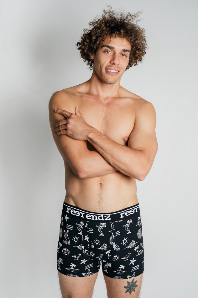 Reer Endz Abstract Horizon Organic Cotton Trunks