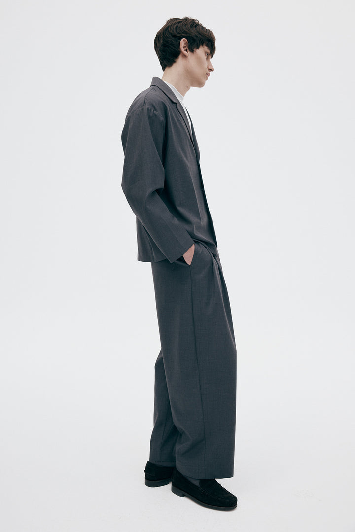 Unfeigned Sartorial City Blazer Wool WR in Grey