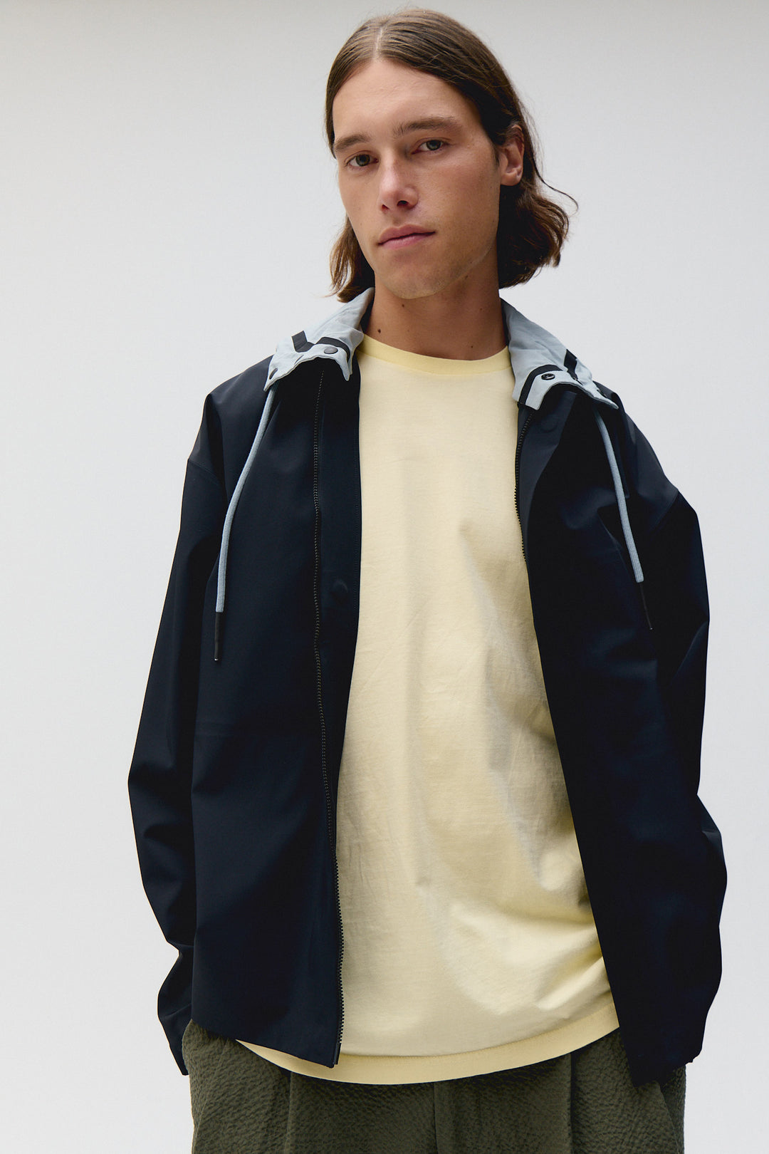 Unfeigned Technical Coach Jacket WP in Dark Navy |. Buster McGee