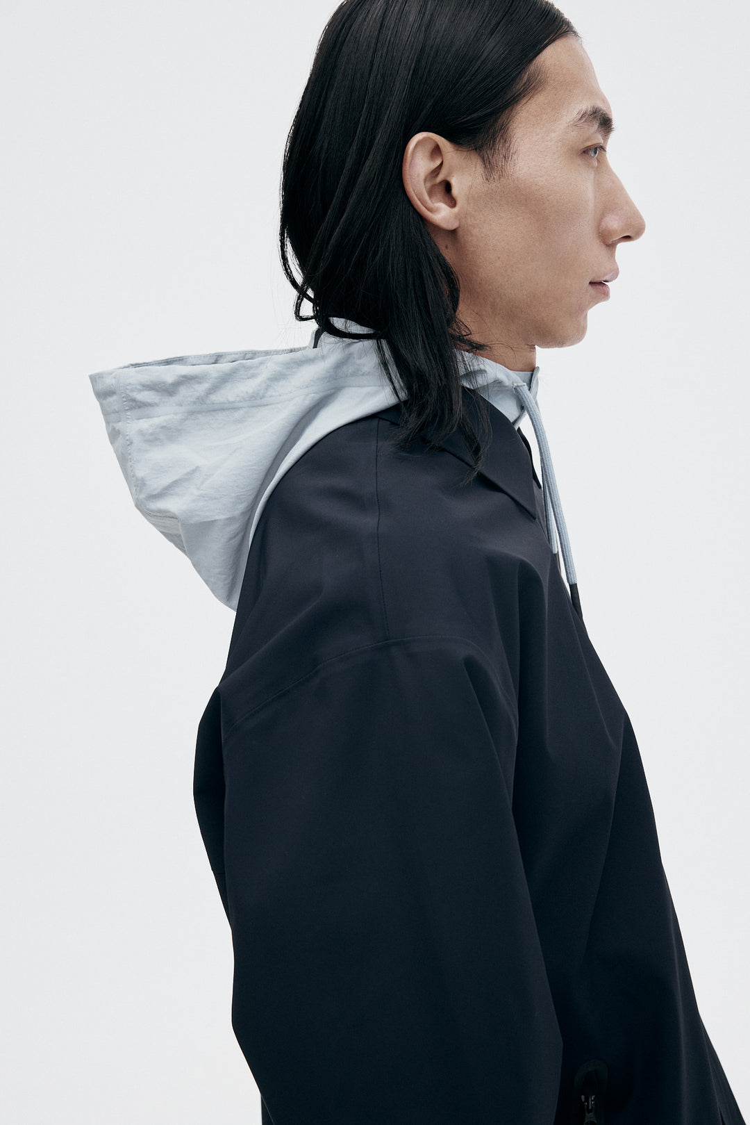 Unfeigned Technical Coach Jacket WP in Dark Navy