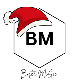 Buster McGee Christmas Logo 2024 | Buster McGee Daylesford