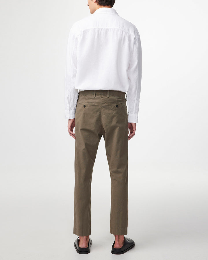 NN07 - Adwin 5706 Linen LS Shirt in White | Buster McGee Daylesford