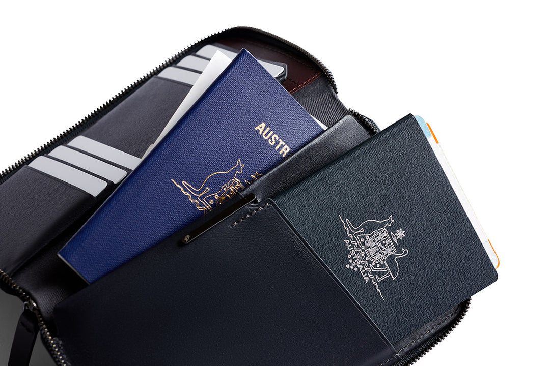 passport wallet bellroy Cover This clever folio keeps your travel documents securely zipped and neatly organized Fits 2 standard passports Bellroy Passport Cover Caramel