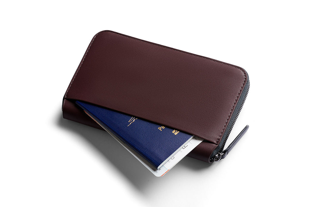 bellroy folio wallet deep blush Bellroy - Travel Folio (Second Edition) in Deep Plum