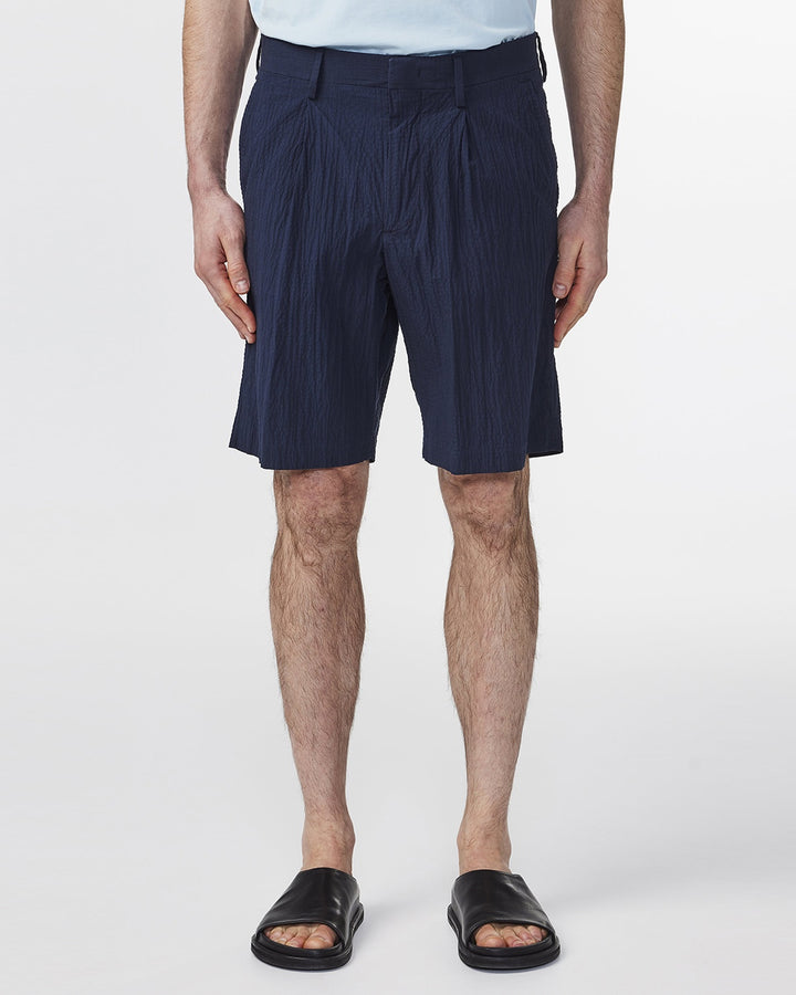 NN07 Bill Shorts 5721 in Navy Blue | Buster McGee