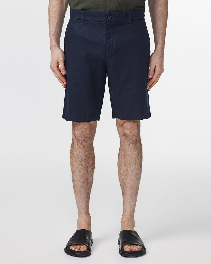 NN07 Crown Shorts 1454 in Navy Blue | Buster McGee