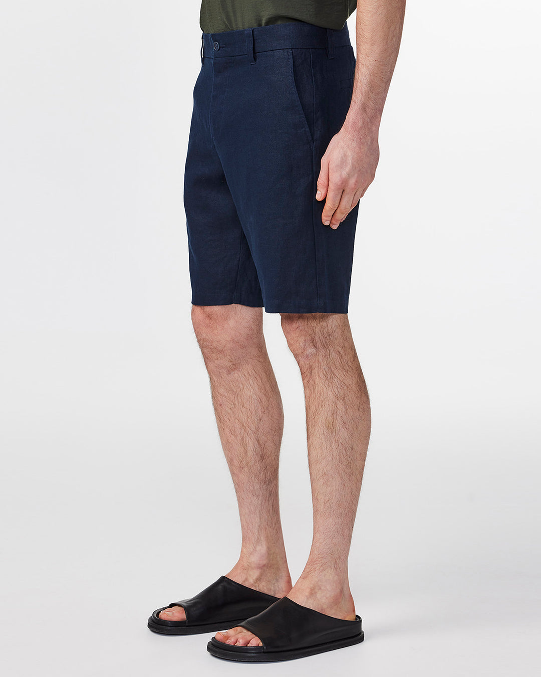 NN07 Crown Shorts 1454 in Navy Blue | Buster McGee