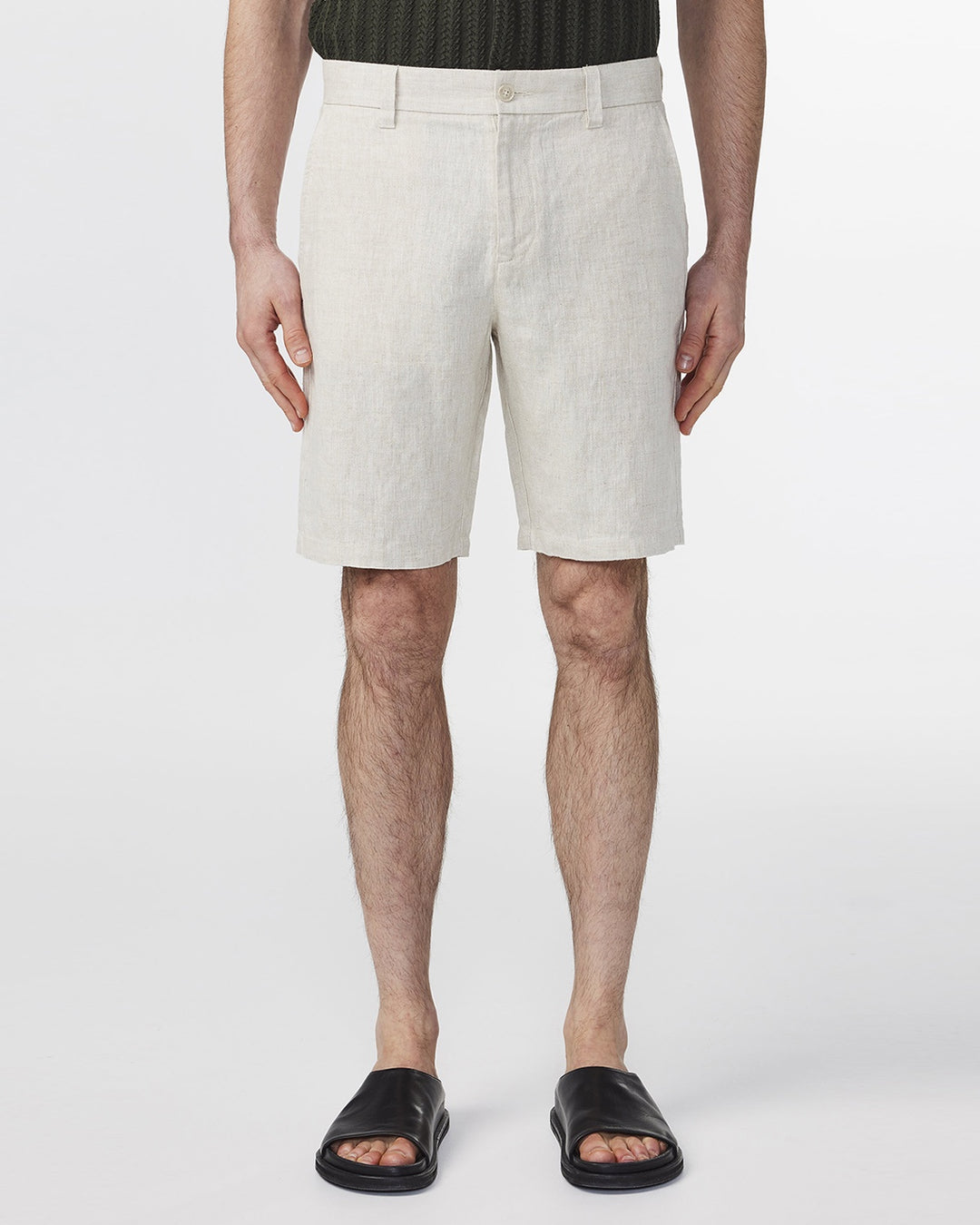 NN07 Crown Shorts 1454 in Oat | Buster McGee