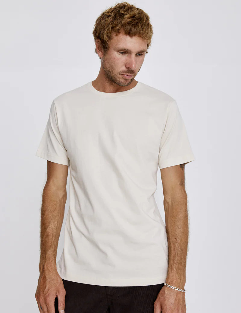 Mr Simple Reginald Tee in Natural | Buster McGee