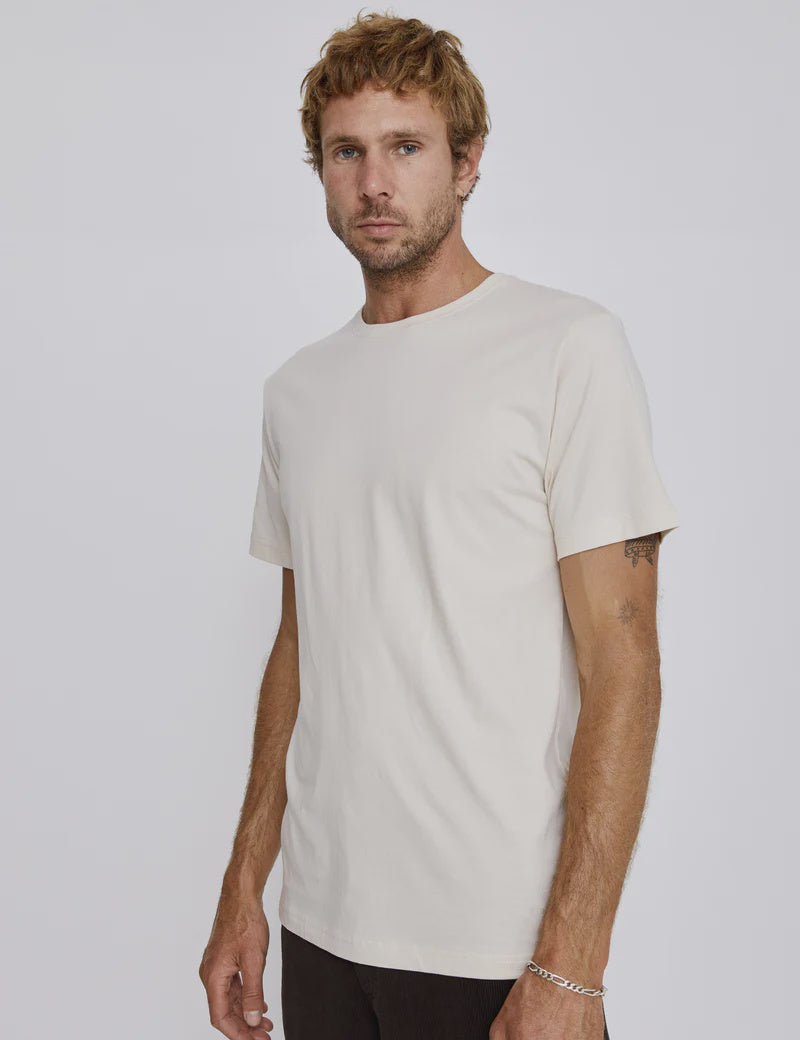 Mr Simple Reginald Tee in Natural | Buster McGee