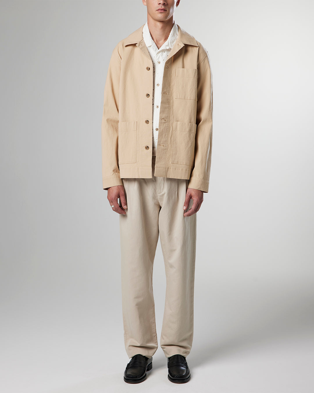 NN07 - Olav 1447 Hybrid Jacket in Irish Cream | Buster McGee