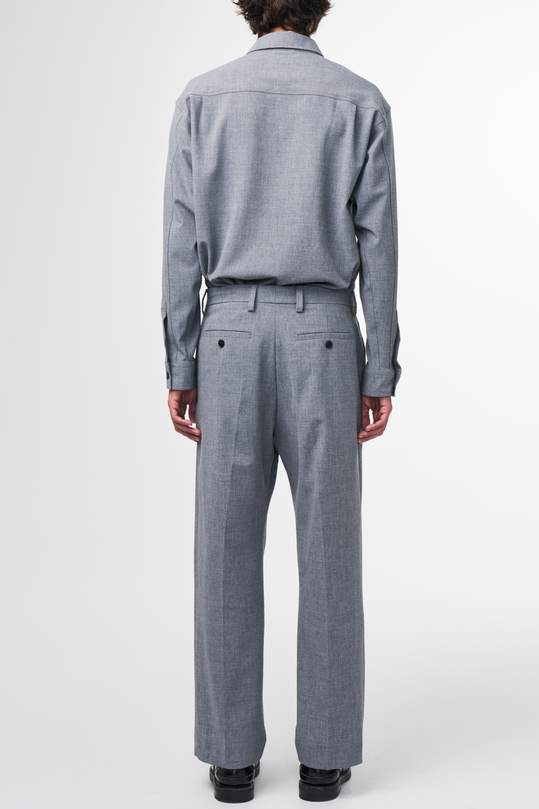 NN07 Paw 1903 Relaxed Fit Pant in Grey Melange | Buster McGee