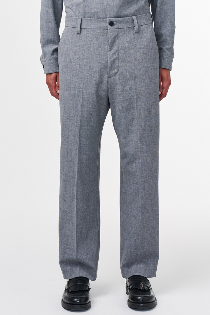 NN07 Paw 1903 Relaxed Fit Pant in Grey Melange | Buster McGee