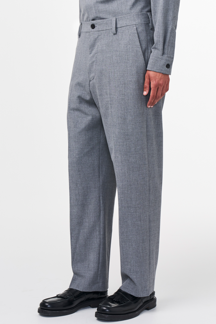 NN07 Paw 1903 Relaxed Fit Pant in Grey Melange | Buster McGee