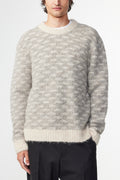 NN07 Zackarias Crew 6653 in Grey Melange | Buster McGee