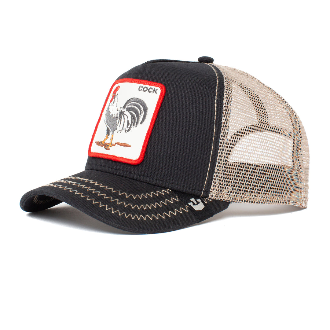 Goorin Bros - The Cock Trucker Cap in Black | Buster McGee