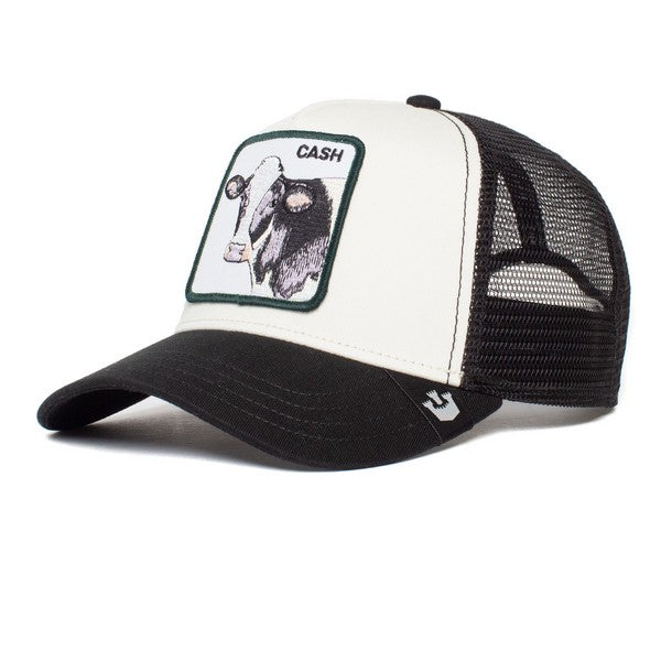 Goorin Bros - Cash Cow Trucker Cap in White | Buster McGee