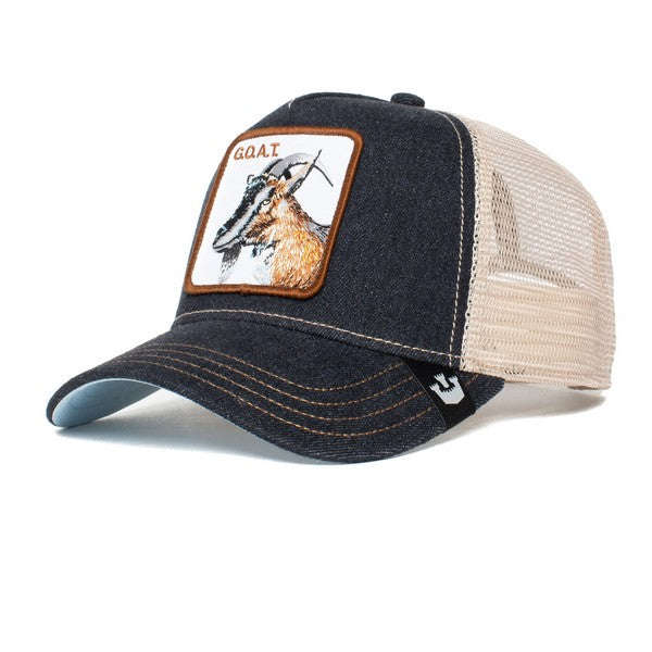 Goorin Bros - The Goat Trucker Cap in Charcoal | Buster McGee