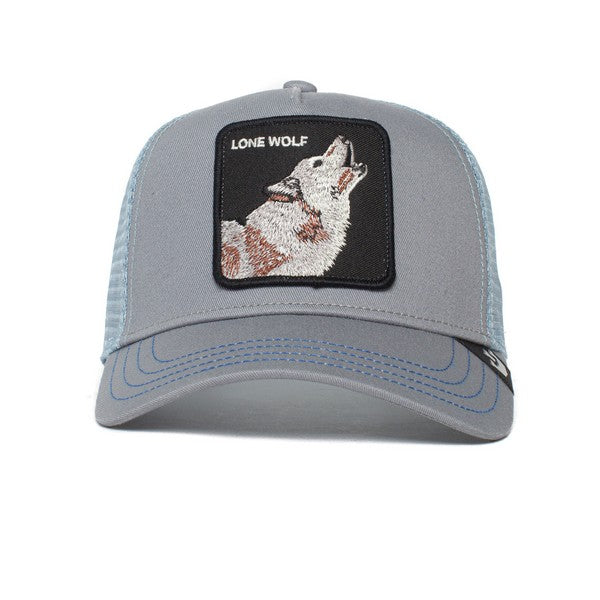 Goorin Bros - The Lone Wolf Trucker Cap in Slate | Buster McGee 