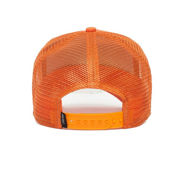 Goorin Bros - The Lone Wolf Trucker Cap in Pumpkin | Buster McGee