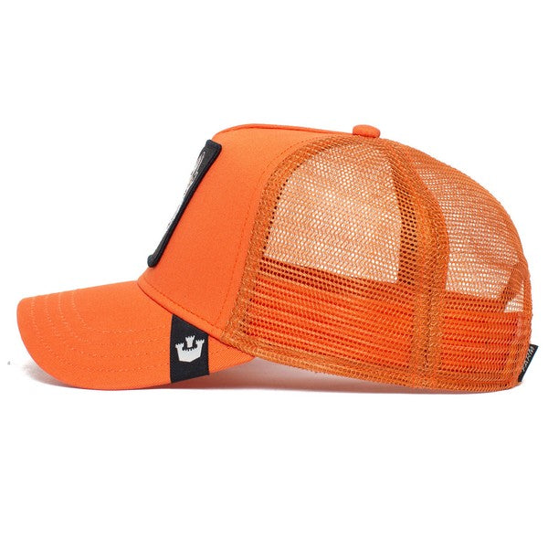 Goorin Bros - The Lone Wolf Trucker Cap in Pumpkin | Buster McGee