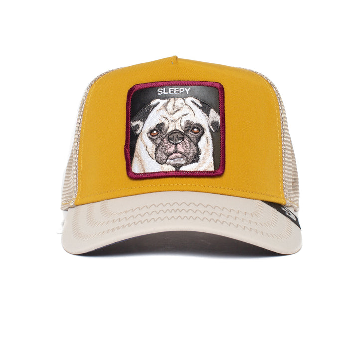 Goorin Bros - Sleepy Pug Trucker Cap in Yellow | Buster McGee
