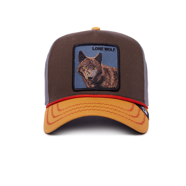 Goorin Bros - Lone Wolf 100 Canvas Cap in Brown | Buster McGee