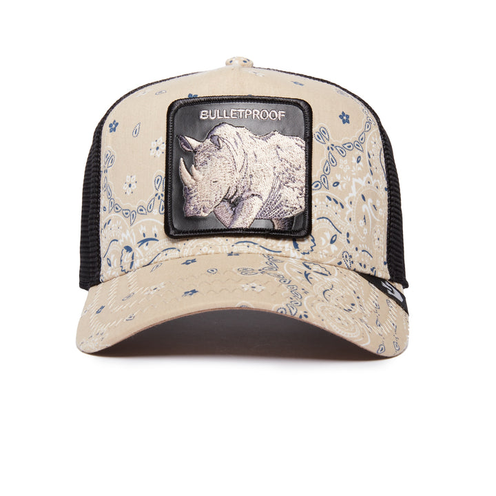 Goorin Bros - All Eyes on Me Paisley Trucker Cap in Tan | Buster McGee