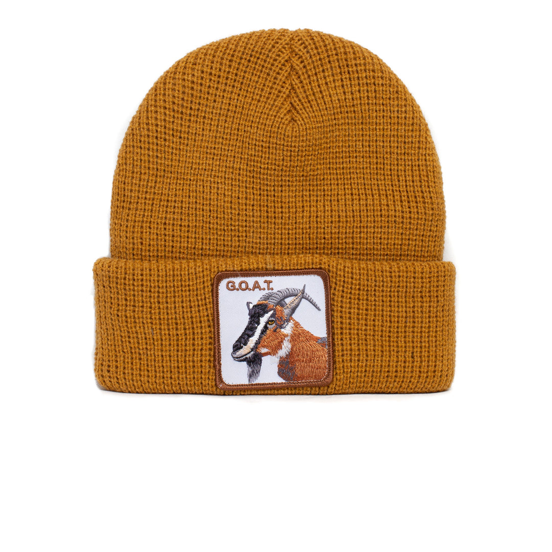 Goorin Bros - The Greatest Woven Knit Beanie in Camel | Buster McGee
