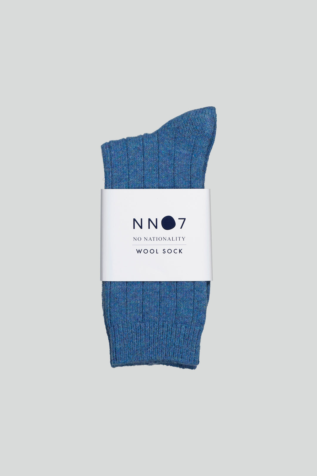 NN07 - Sock One 9055 Chunky Wool Sock in Blue Coral | Buster McGee