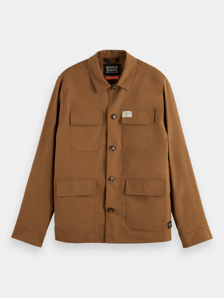 Worker Jacket in Taupe | Buster McGee