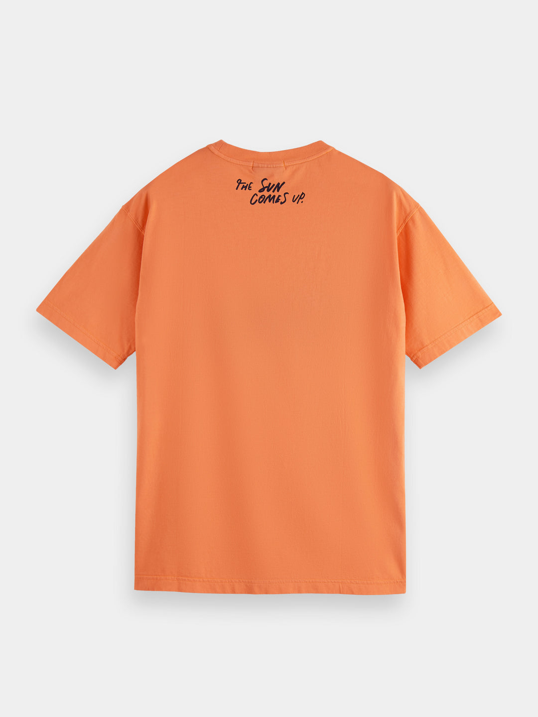 Abel Macias x Scotch & Soda Graphic Tee in Coral | Buster McGee